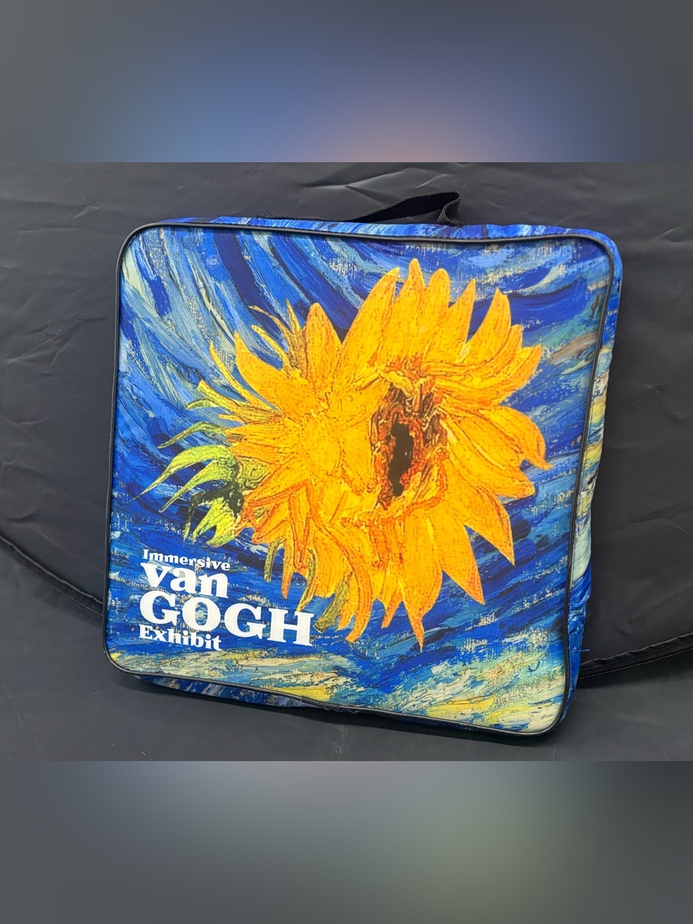 Immersive Van Gogh Sunflower Foam Seat